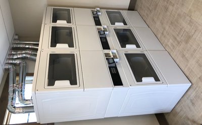 Maytag Commercial Stacked Dryers