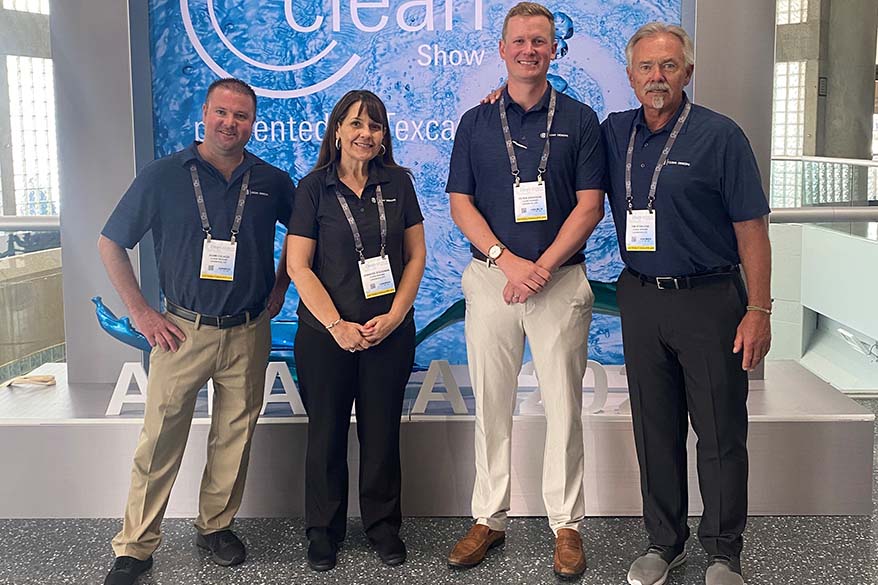 The Clean Designs team at The Clean Show 2017 in Las Vegas, Nevada