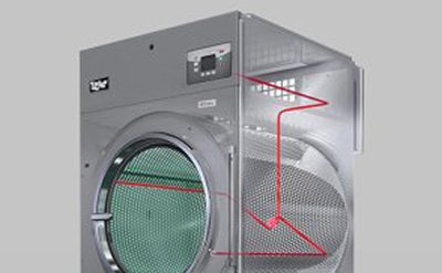 OptiDry enhanced dryer illustration
