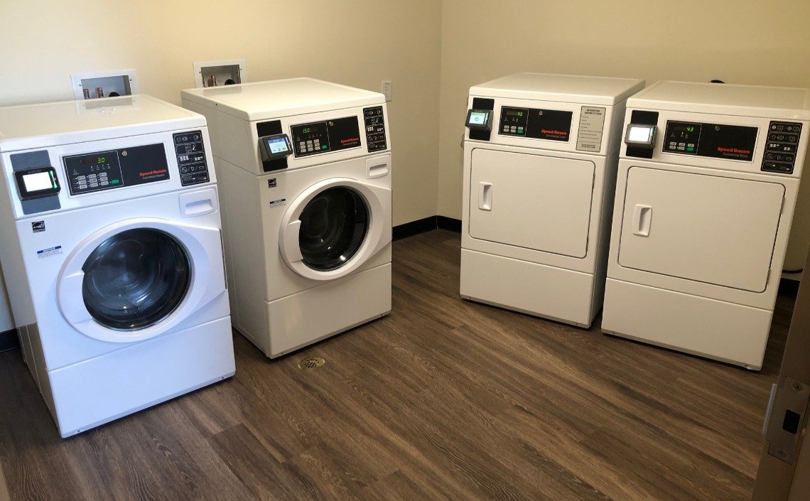 One of Five Laundry Rooms