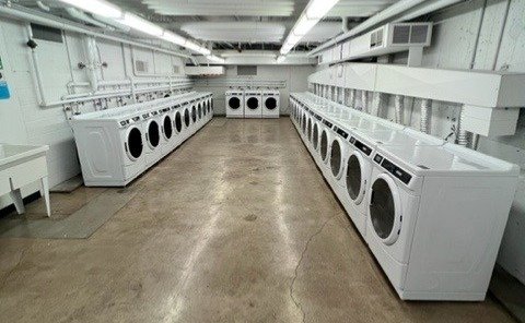 White Hall Basement Laundry