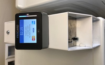 Credit Card Acceptance in Conjunction with Coins